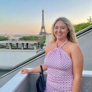 Pink Polka Dot Halter Dress